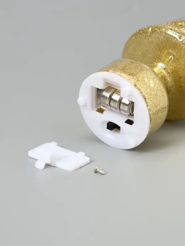 Фигура светодиодная "Елочка конус", 1 LED, 15х5 см, от бат. 3xAG13, Т/БЕЛЫЙ