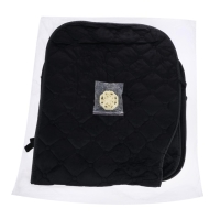 Накидки на сиденья, велюр, черный, набор 3 шт Накидки на сиденья, велюр, черный, набор 3 шт