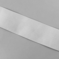 Резинка вязанная 60мм 40&plusmn;2м белый АУ