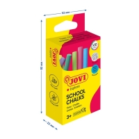 Мелки цветные 10 цветов, JOVI Classcolor, круглые Мелки цветные 10 цветов, JOVI Classcolor, круглые