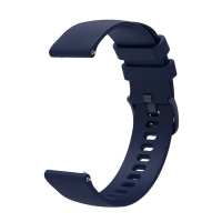 Ремешок для смарт-часов, 22 мм, силикон, синий Ремешок для смарт-часов, 22 мм, силикон, синий