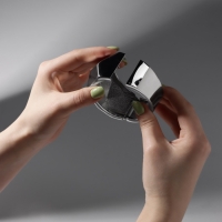 Браслет металл &laquo;Манжета&raquo; углы, цвет серебро