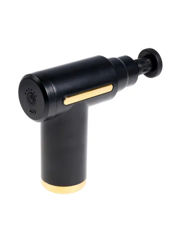 Массажёр для тела LEM-02, вибрационный, 4 насадки, 6 режимов, 1800-3200 об/мин