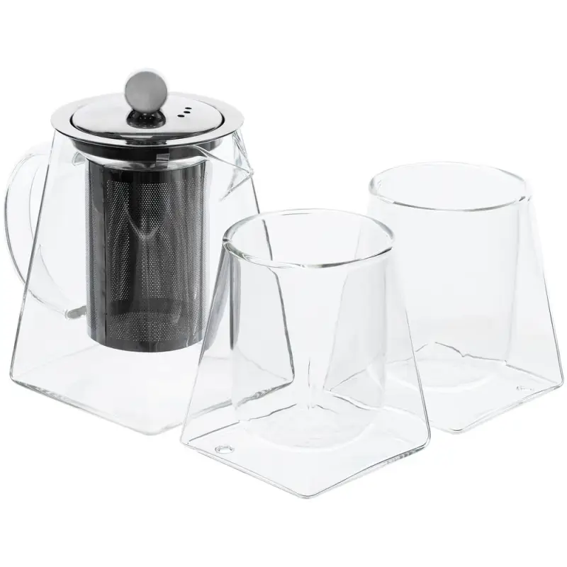 Чайный набор Quadroni в черной коробке