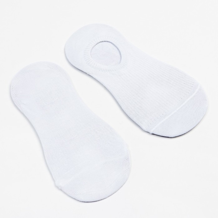 Носки мужские, цвет белый, р-р 27-29