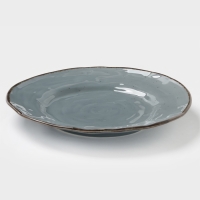 Тарелка Magistro "Alpine Frost" 27см 27,4х27,1х3,5 цвет синий