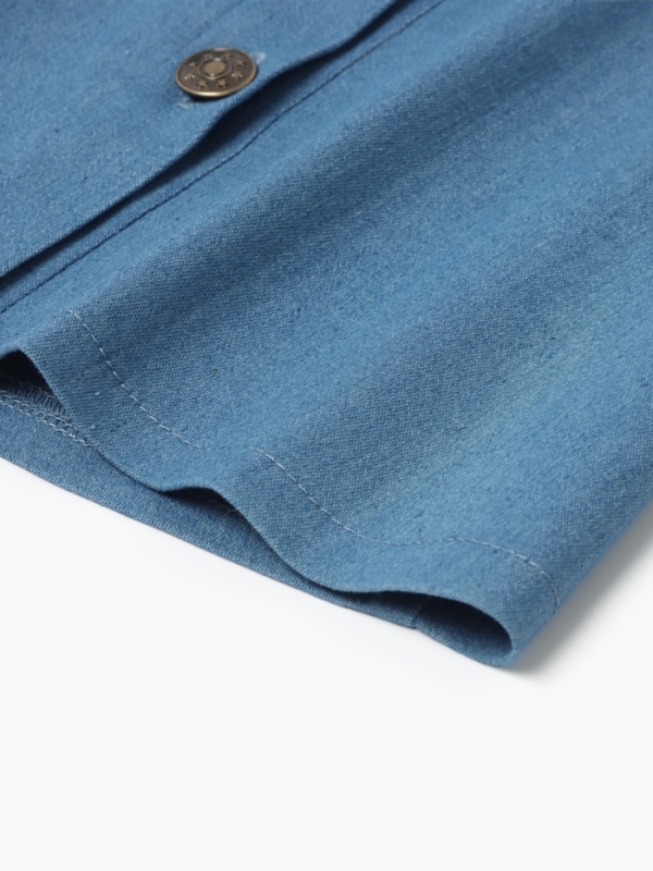 Сарафан для девочки MINAKU: Jeans collection, цвет голубой, рост 152 см