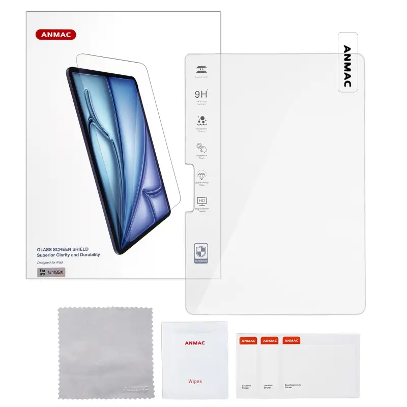 Защитное стекло IPD Air 11 (2024)  0.3mm 2.5D ANMAC