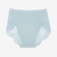 Трусы женские слипы, цвет голубой, р-р 50-52