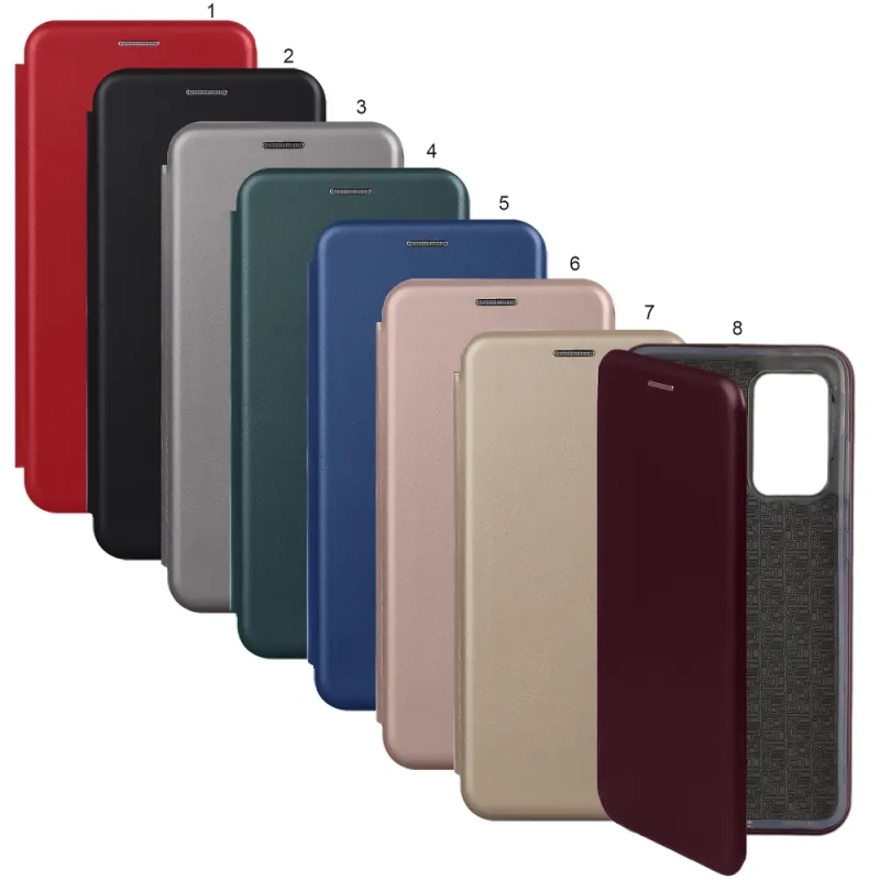 Чехол-книжка Samsung A52 цвета в ассортименте