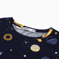 Пижама мужская (футболка и шорты) KAFTAN Space, р-р 56 Пижама мужская (футболка и шорты) KAFTAN Space, р-р 56