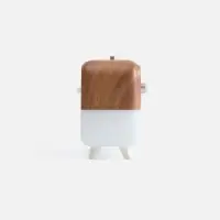 Bluetooth-колонка с беспроводной зарядкой, часами и подсветкой Multiverse, ver.2