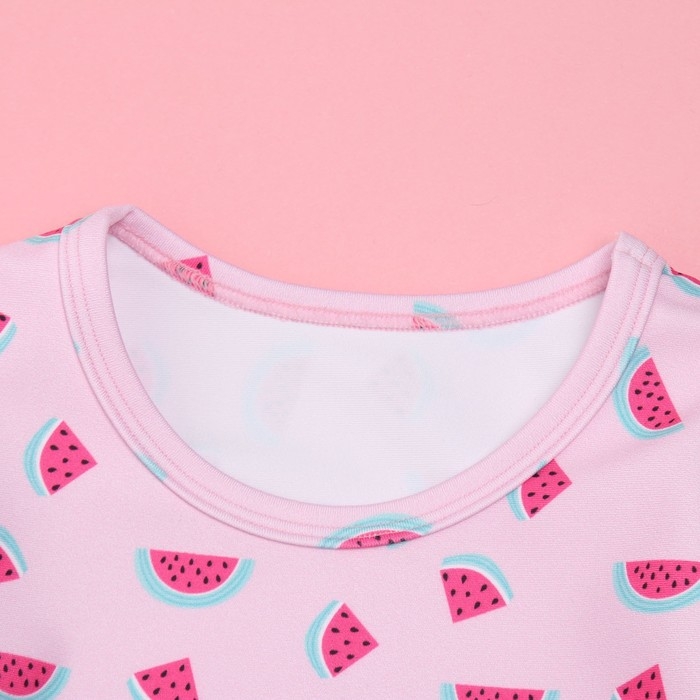 Купальник детский KAFTAN Купальник детский KAFTAN "Арбуз", рост 122-128 см, розовый