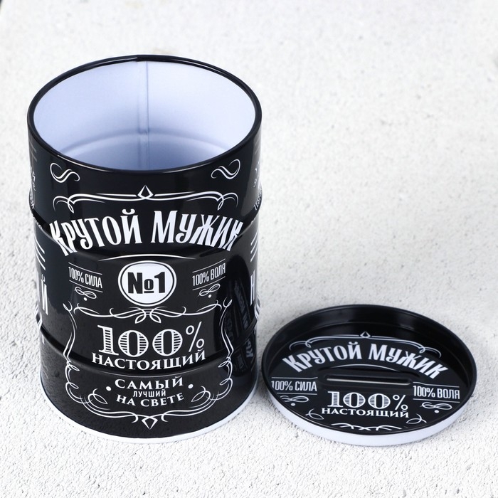 Копилка &laquo;Крутой мужик&raquo;, 8 х 11,5 см.