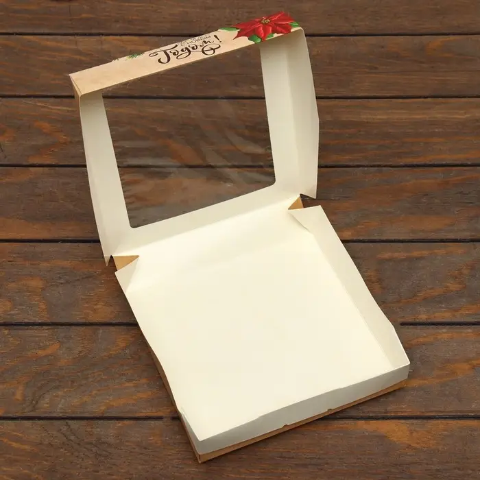 Коробка складная "Микс", 20 х 20 х 4 см