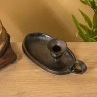 Подсвечник "Ретро серия Лондон" алюминий 21х10х6 см