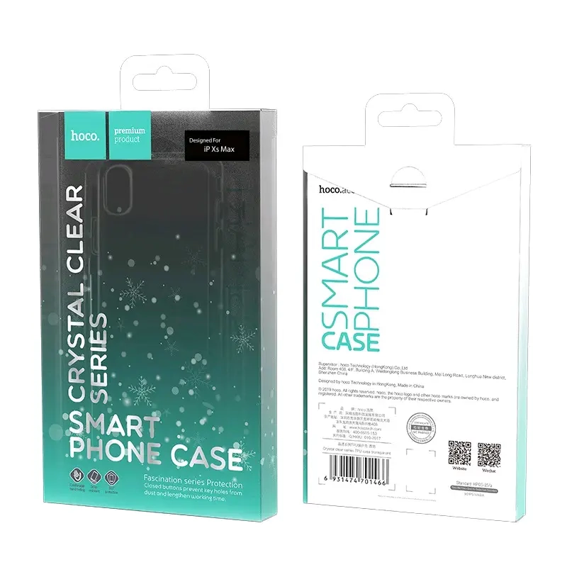 Чехол iPh XS Max Crystal Clear HOCO прозрачный