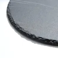 Доска для подачи из сланца Дорого внимание&laquo;Марбл S&raquo;, d=20 см