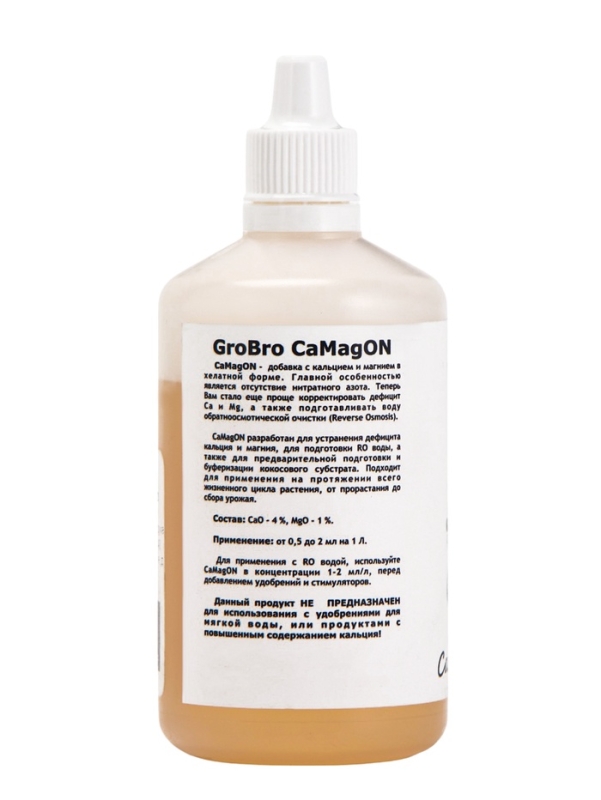 Удобрение для гидропоники "GroBro" Хелатный CaMagON, 100мл