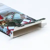 Коробка для шоколада без окна &laquo;Елка с игрушками&raquo;, 17.1&times;8&times;1.4 см