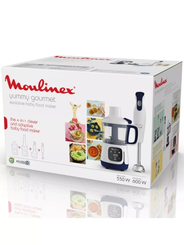 Погружной блендер-пароварка Yummy Gourmet DD55W110, 600 Вт