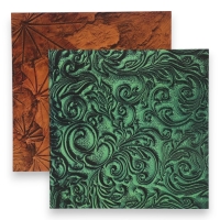 Фотофон двусторонний картон плотность 350 гр "Листья отпечатки" 50х50 см Фотофон двусторонний картон плотность 350 гр "Листья отпечатки" 50х50 см