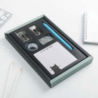 Подарочный набор &laquo;Ненавижу тебя больше всех&raquo;, блок бумаги 80 л, скотч, зажимы, скрепки, ручка