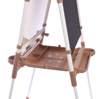 Доска знаний-мольберт 2 двусторонний ДЗМ2/БЖ бежевый