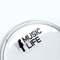 Пластик для барабана Music Life 6 дюймов, прозрачный Пластик для барабана Music Life 6 дюймов, прозрачный