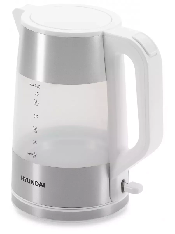 Чайник HYK-P4025 1.9л. 2200Вт белый (пластик)
