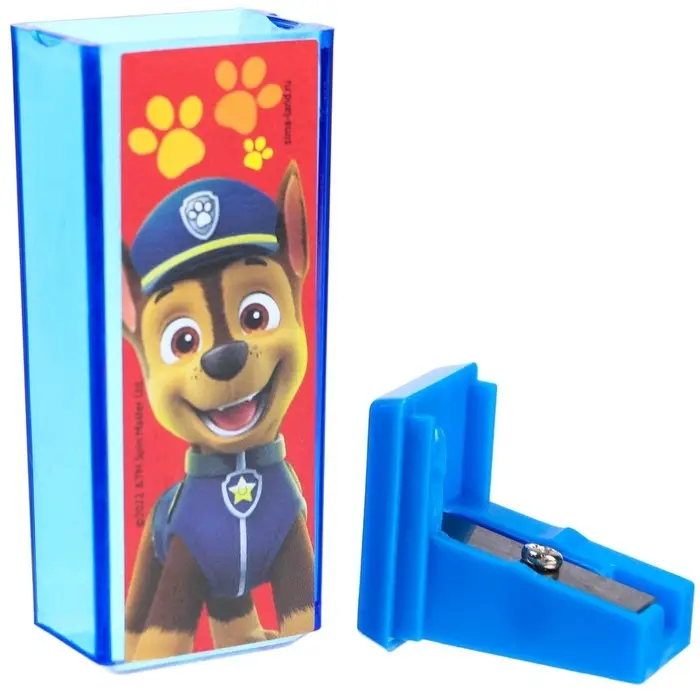 Точилка пластиковая прямоугольная, &laquo;Щенячий патруль&raquo;