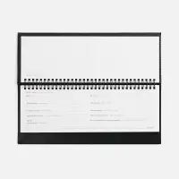 Планинг Faro, датированный, черный