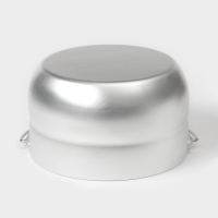 Котелок туристический, 4.5 л, с крышкой, штампованный алюминий