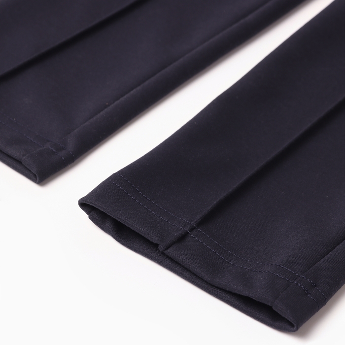 Школьные брюки для девочки, цвет синий, рост 152 Школьные брюки для девочки, цвет синий, рост 152