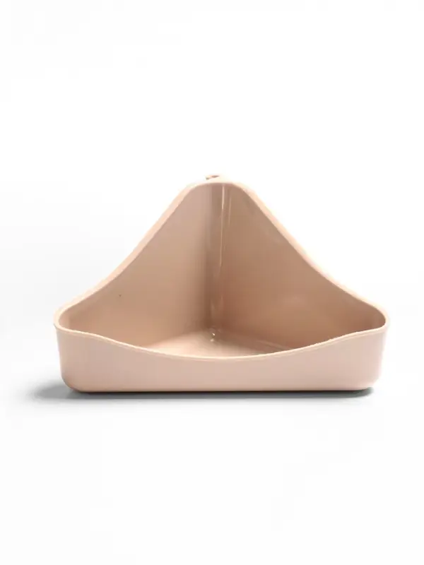 Туалет угловой для грызунов 16 х 9 х 8,5 см, микс цветов