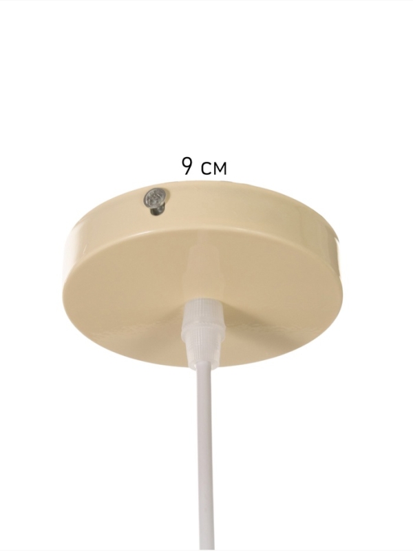 Светильник Edward 1х40Вт Е27 пр-1м сливочный 38х38х25см