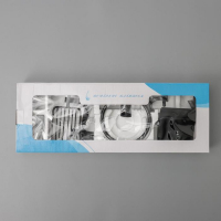 Набор для ванной комнаты &laquo;Лофт&raquo;, 6 предметов, цвет чёрный