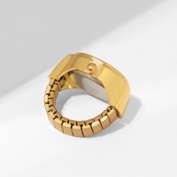 Кольцо «Время» часы круг, цвет золото Кольцо «Время» часы круг, цвет золото