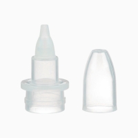 Аспиратор назальный, с колпачком, цвет мятный