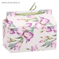 Коробка кондитерская, упаковка &laquo;В гости&raquo;, 15 х 10 х 18 см