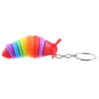Игрушка антистресс гусеница &laquo;Чик-чирик&raquo;, цвета МИКС, брелок, в шоубоксе