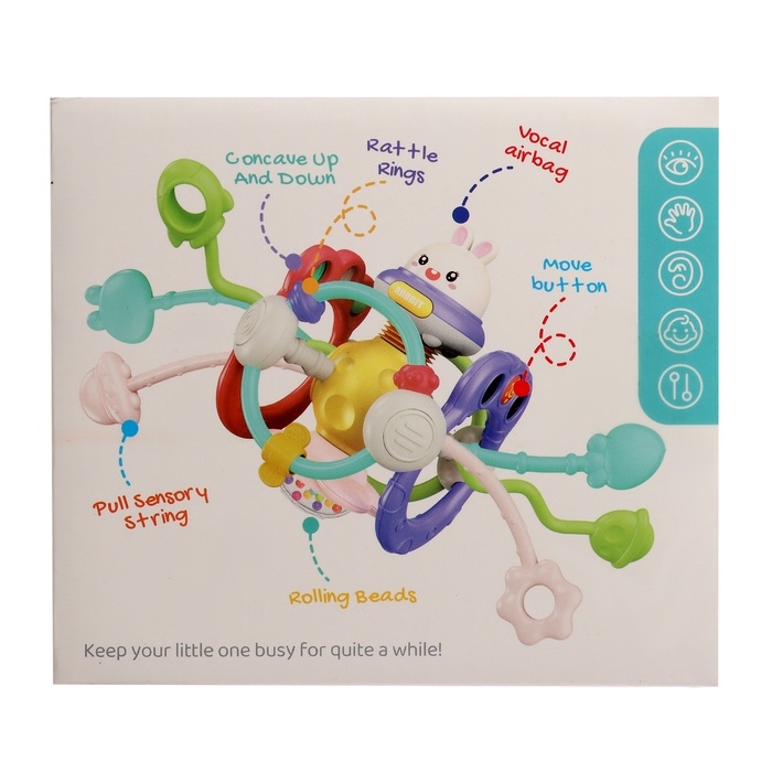 Развивающая игрушка &laquo;Кролик&raquo;, с тянучками