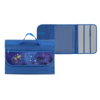 Папка для труда А4, 325 х 240 мм, с ручками, раскладная на липучке, текстильная, ПТР-10, Calligrata "Ракета" Папка для труда А4, 325 х 240 мм, с ручками, раскладная на липучке, текстильная, ПТР-10, Calligrata "Ракета"