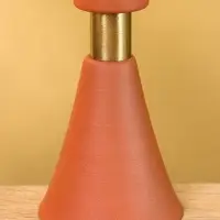 Подсвечник на 1 свечу текстурный "Терракотовый" 10,5х10,5х19,5 см