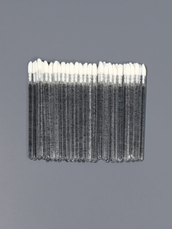 Аппликаторы для помады и блеска, набор - 50 шт, 9 см, цвет чёрный Аппликаторы для помады и блеска, набор - 50 шт, 9 см, цвет чёрный