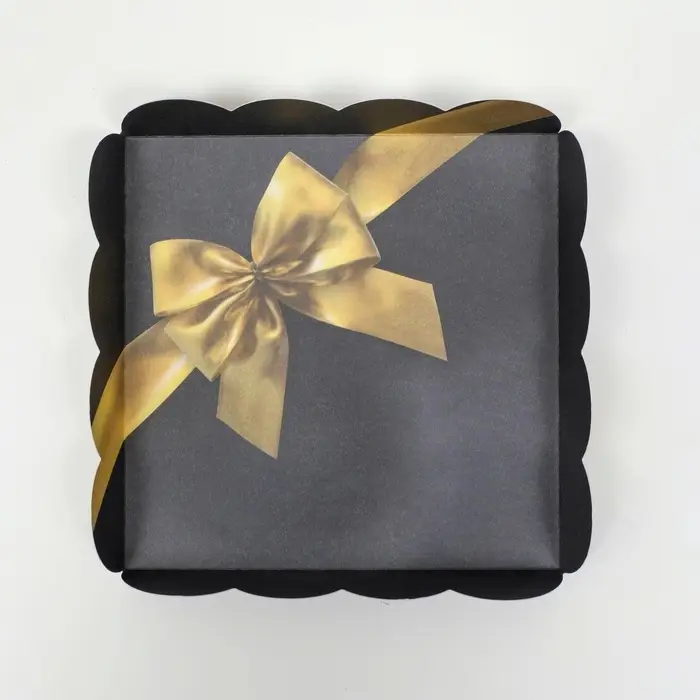 Коробка для печенья, Royal gold, 15&times;15&times;3 см