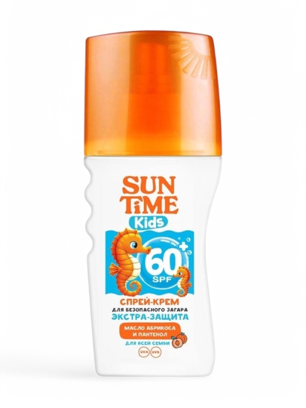 Спрей-крем для загара детский Sun Time SPF 60+, 150 мл
