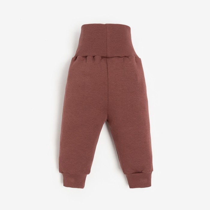 Штаны детские MINAKU, цвет коричневый, рост 62-68 см