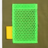 Заготовка из крупной сетки Rete, M, зеленый неон