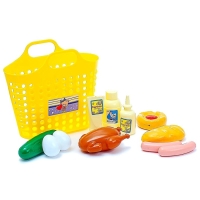 Игровой набор &laquo;Продуктовая корзинка&raquo; 12 предметов, цвета МИКС